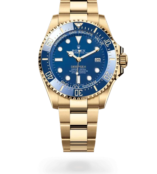 Rolex Deepsea Oyster, 44 mm, yellow gold